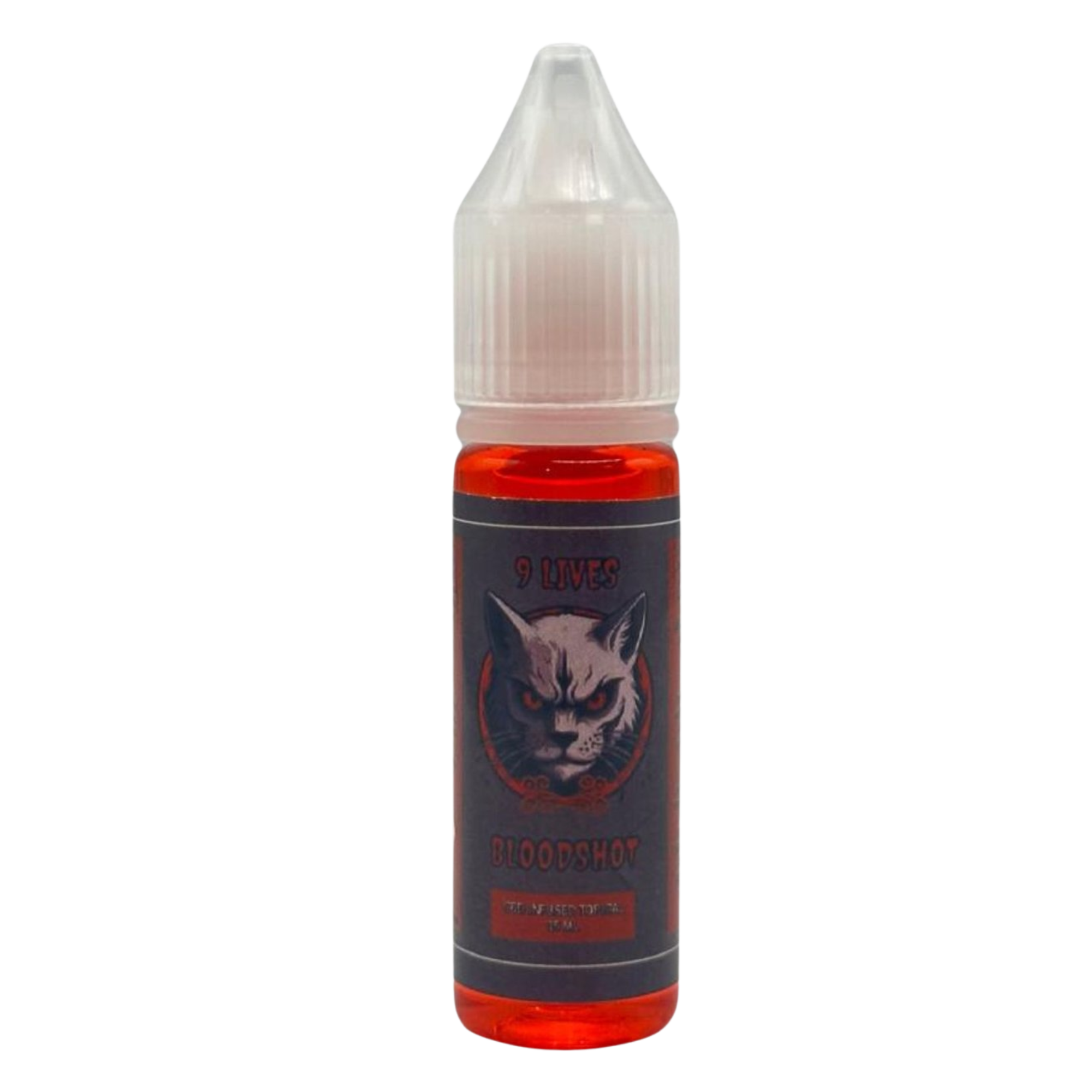 D9 Vape Juice 9 Lives Bloodshot CBD Vape Juice 15ml  Intense, Dark & Chill Delta  9