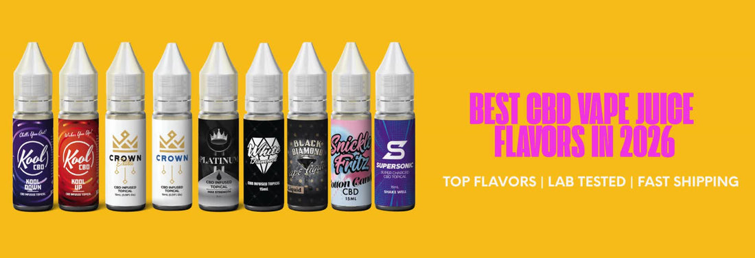 Best CBD Vape Juice Flavors in 2026