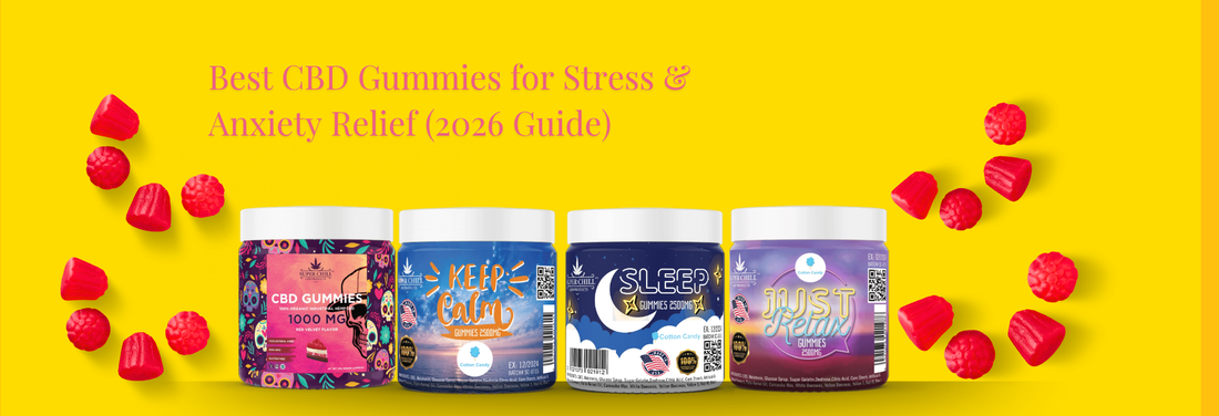 Best CBD Gummies for Stress & Anxiety Relief (2026 Guide)