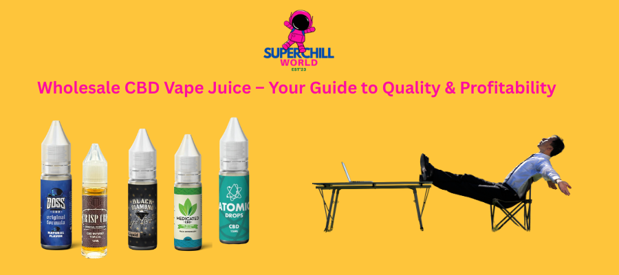 Wholesale CBD Vape Juice – Your Guide to Quality & Profitability