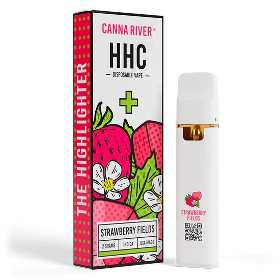 Canna River - HHC Highlighter - Strawberry Fields - (Super chill world)