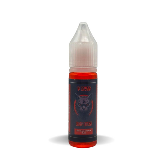 9 Lives Red Eyes 15ml - cbd vape juice