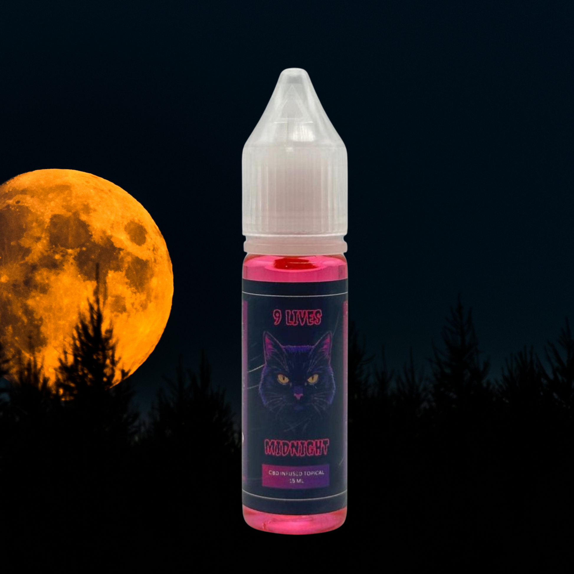 9 Lives Midnight 15ml CBD Vape Juice