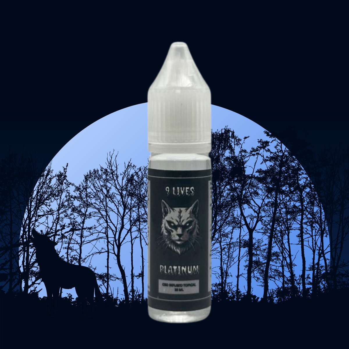 9 Lives Platinum 15ml CBD Vape Juice