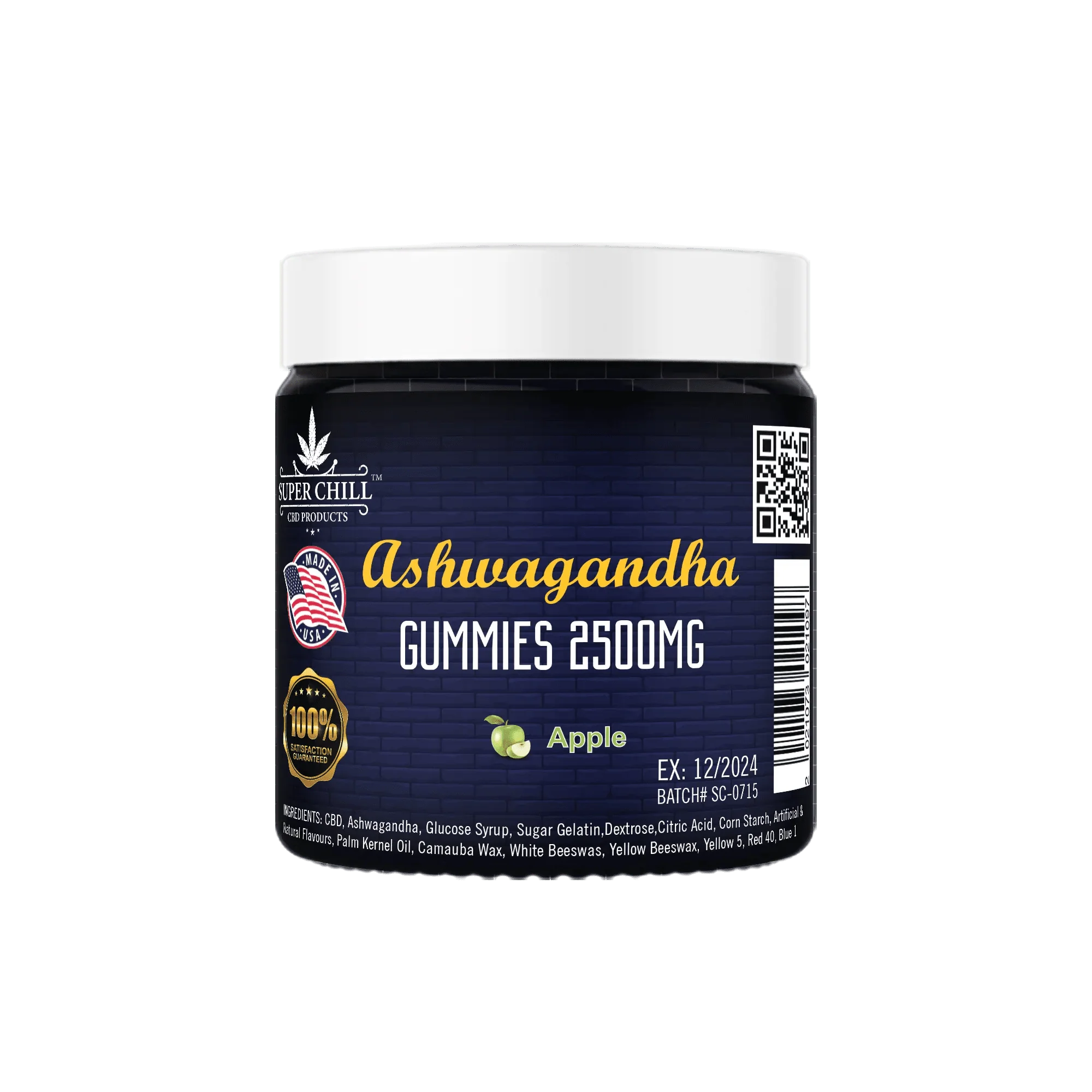Ashwagandha Gummies 2500MG apple