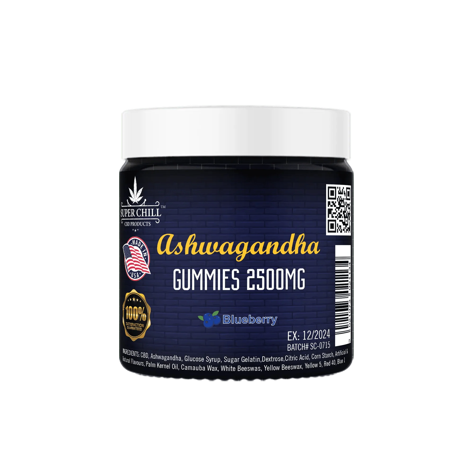 Ashwagandha Gummies 2500MG blueberry