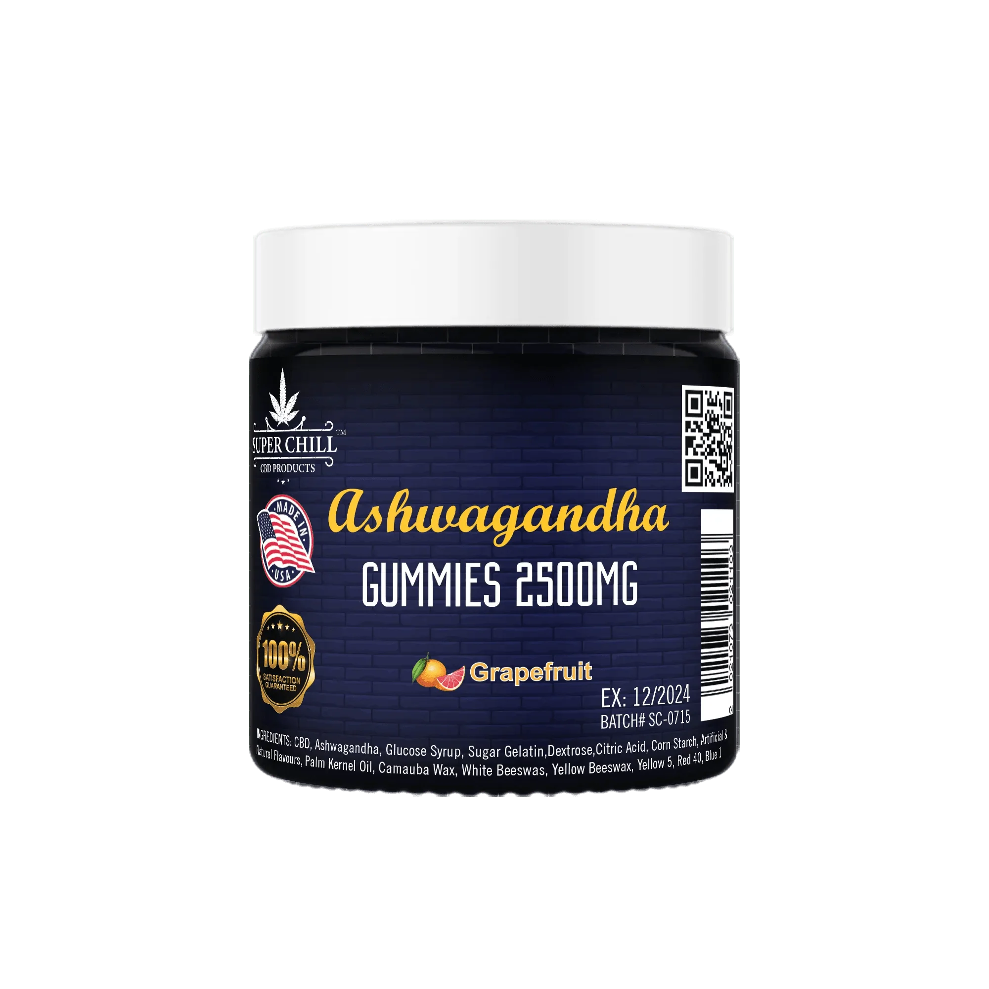 Ashwagandha Gummies 2500MG grapefruit