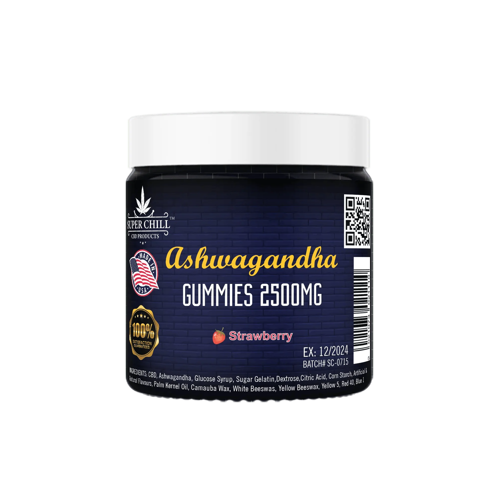 Ashwagandha Gummies 2500MG strawberry