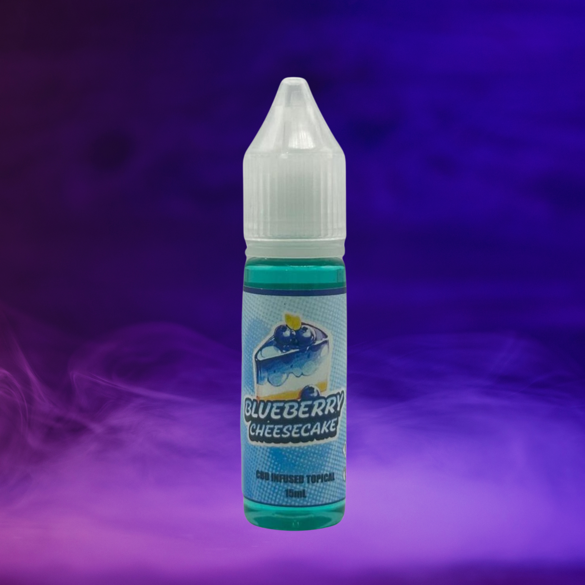 Blueberry Cheesecake CBD Vape Juice 15ml Sweet, Creamy & Relaxing | Super Chill World Superchill World Blueberry Cheesecake CBD Vape Juice 15ml Sweet, Creamy & Relaxing | Super Chill World Superchill World