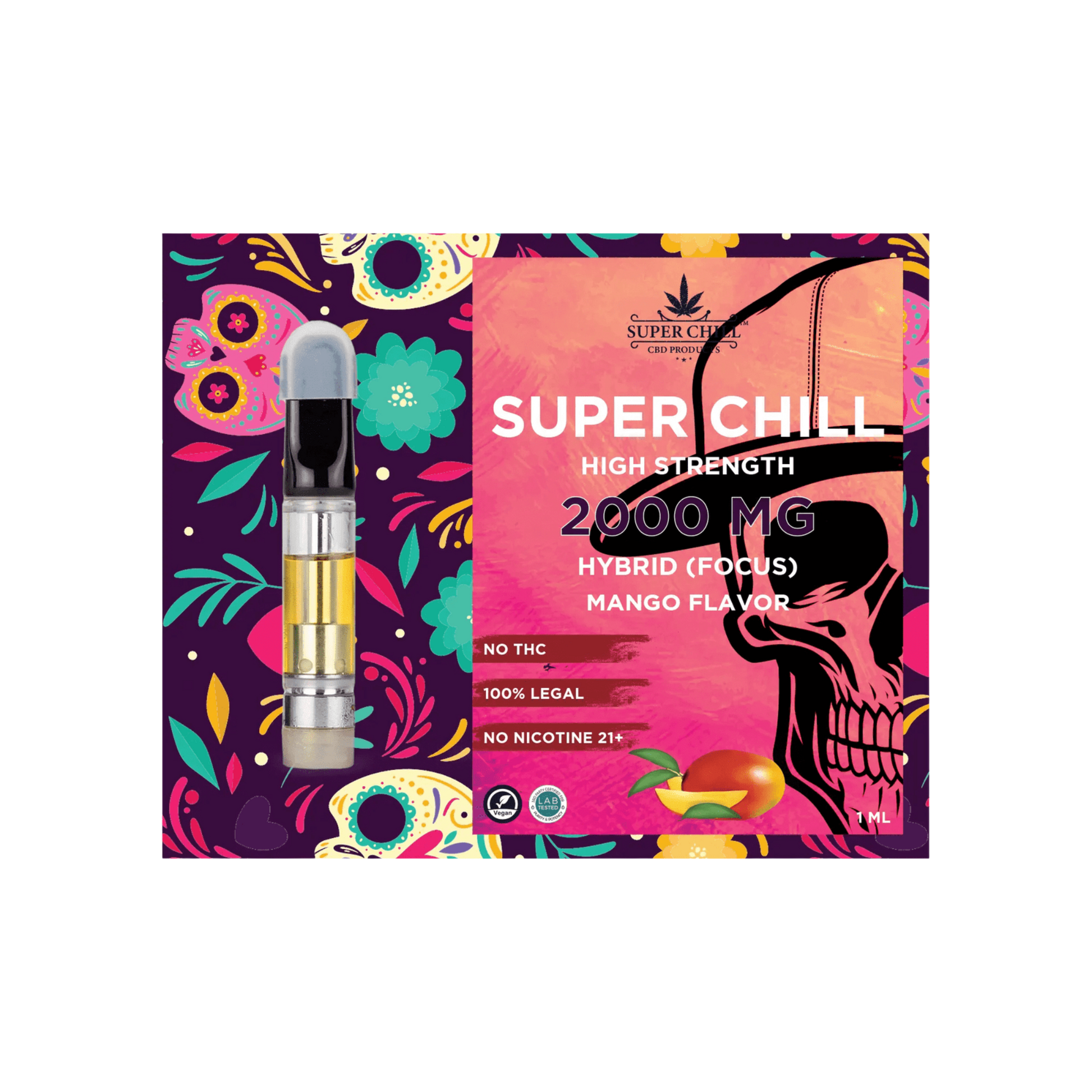 CBD Cartridge - 2000MG mango flavor