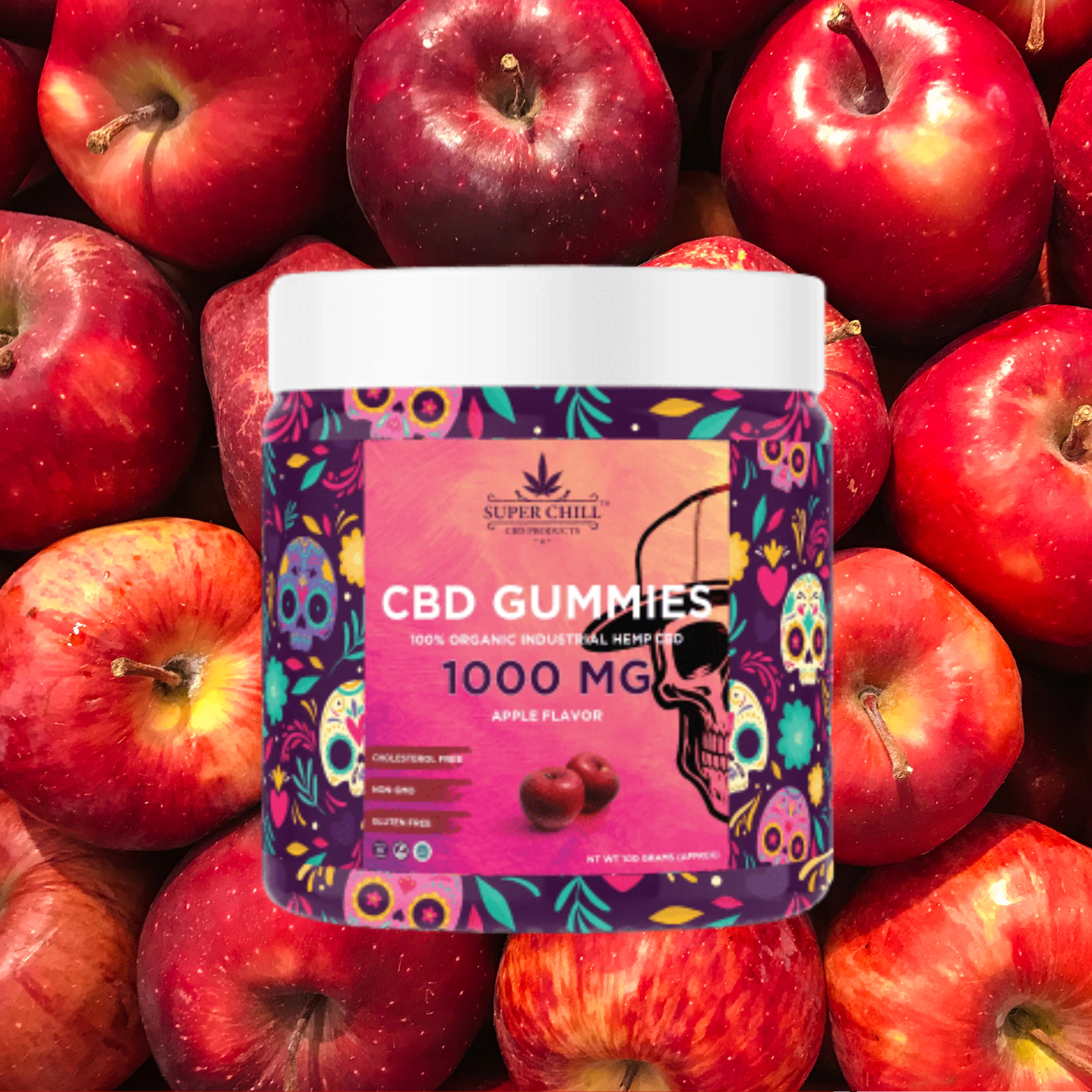 CBD Gummies Jar 1000MG