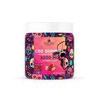 CBD Gummies Jar 3000MG strawberry flavor