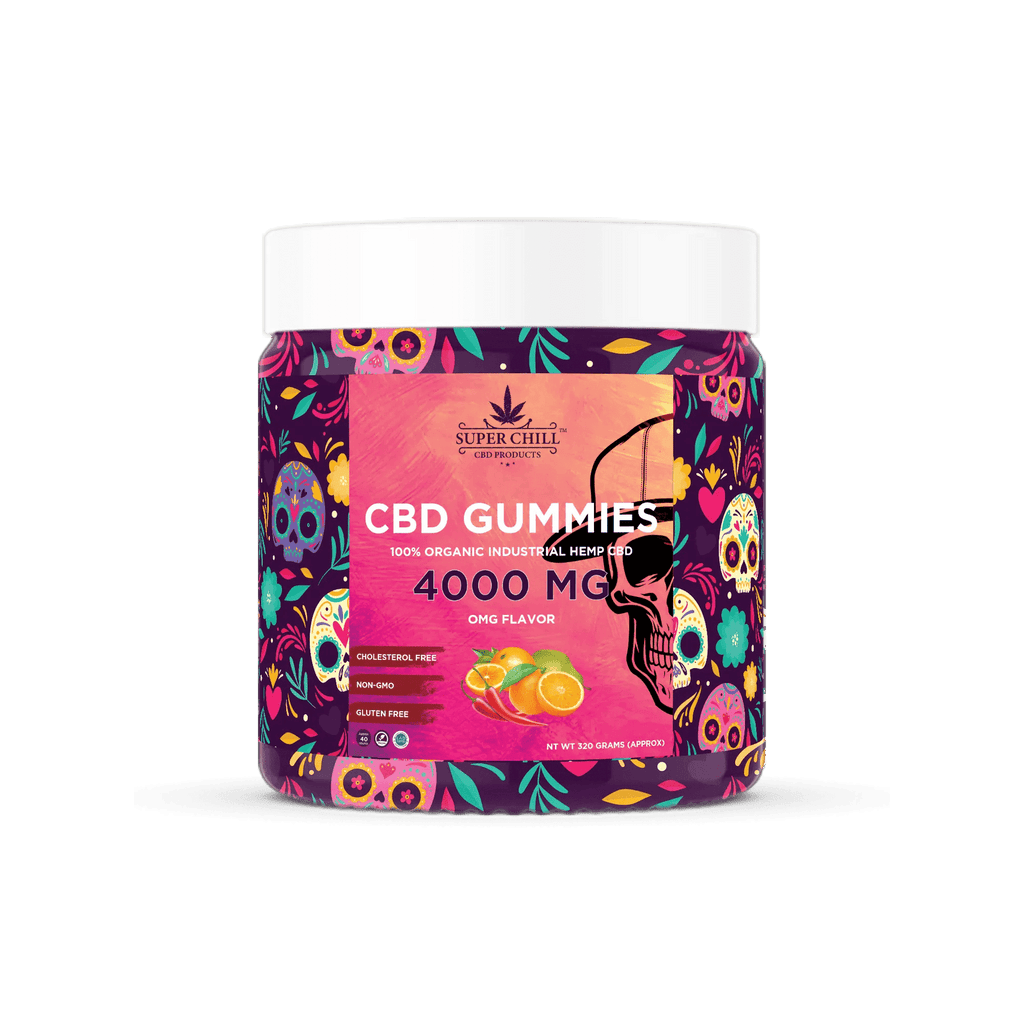 CBD Gummies Jar 4000MG OMG flavor