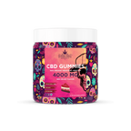 CBD Gummies Jar 4000MG red velvet flavor