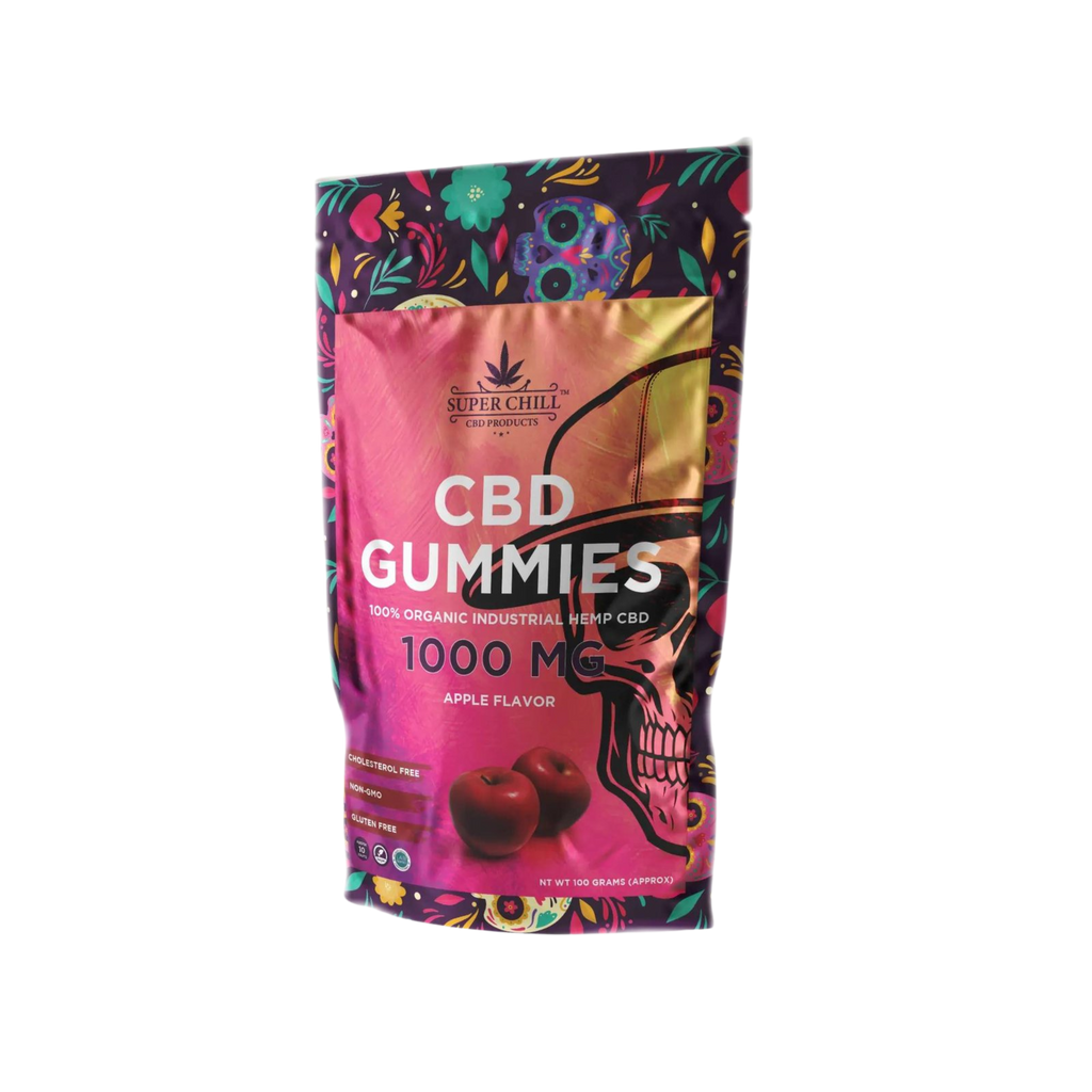 CBD Gummies Pouch apple