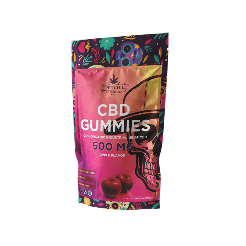 CBD Gummies Pouch apple