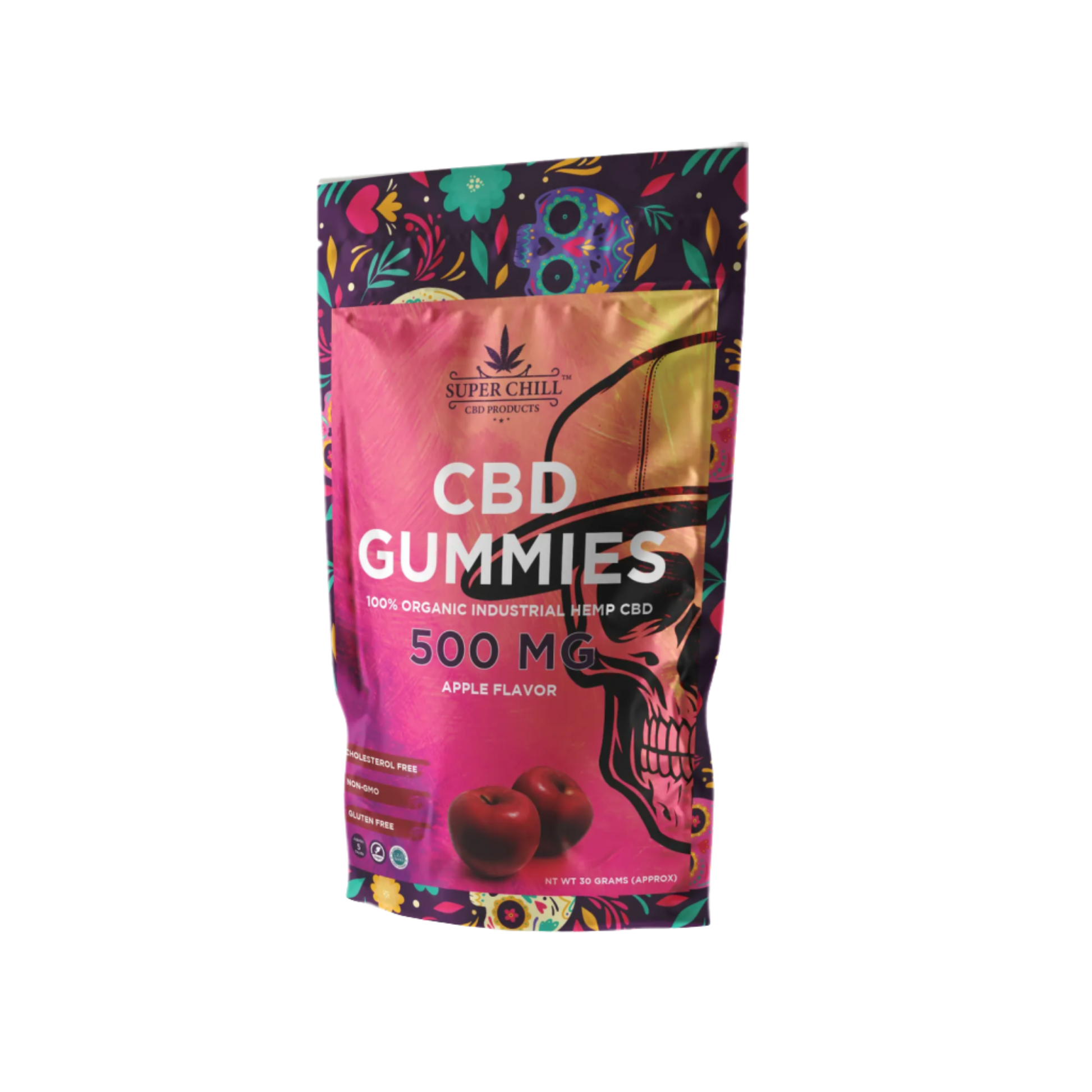 CBD Gummies Pouch apple