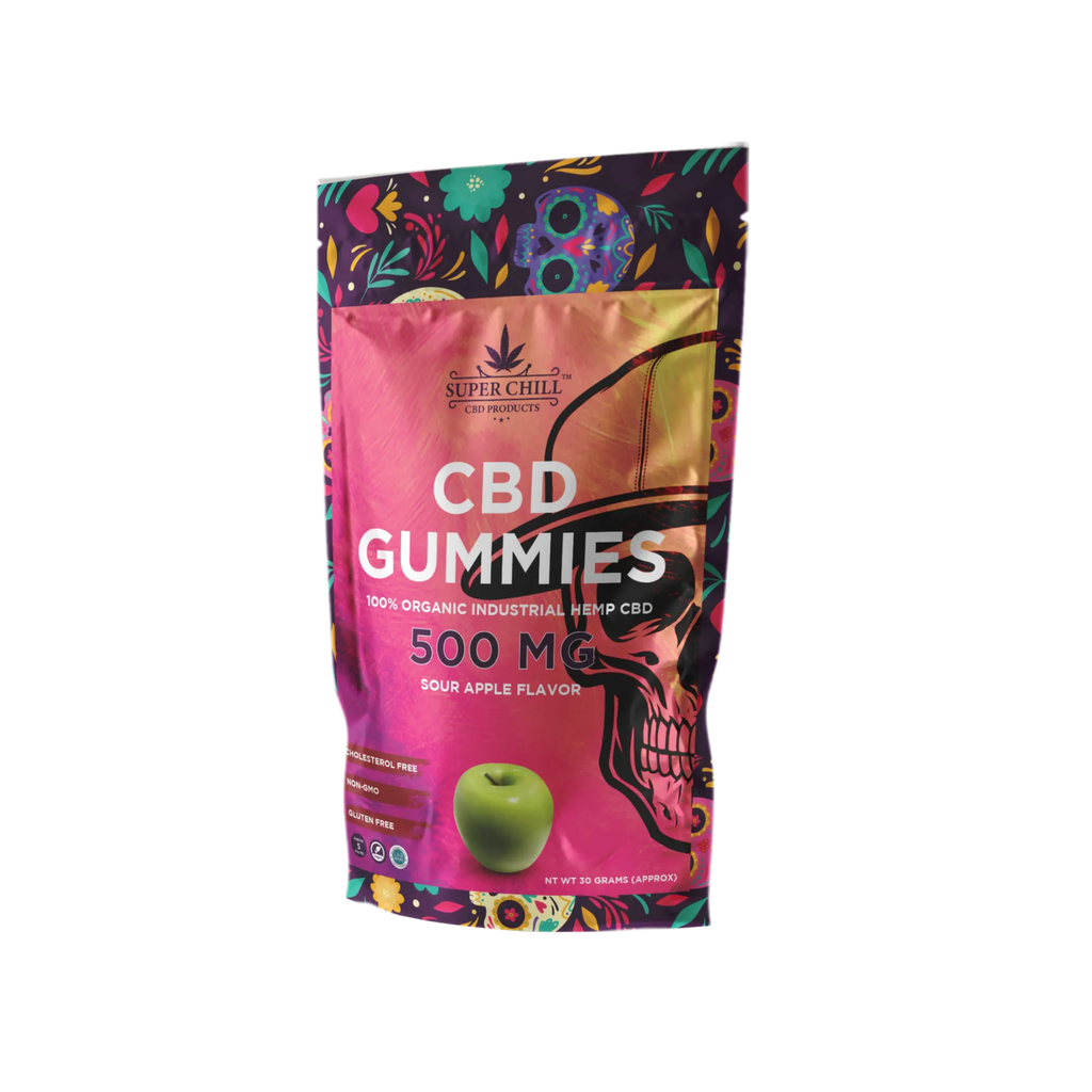 CBD Gummies Pouch apple_flavor