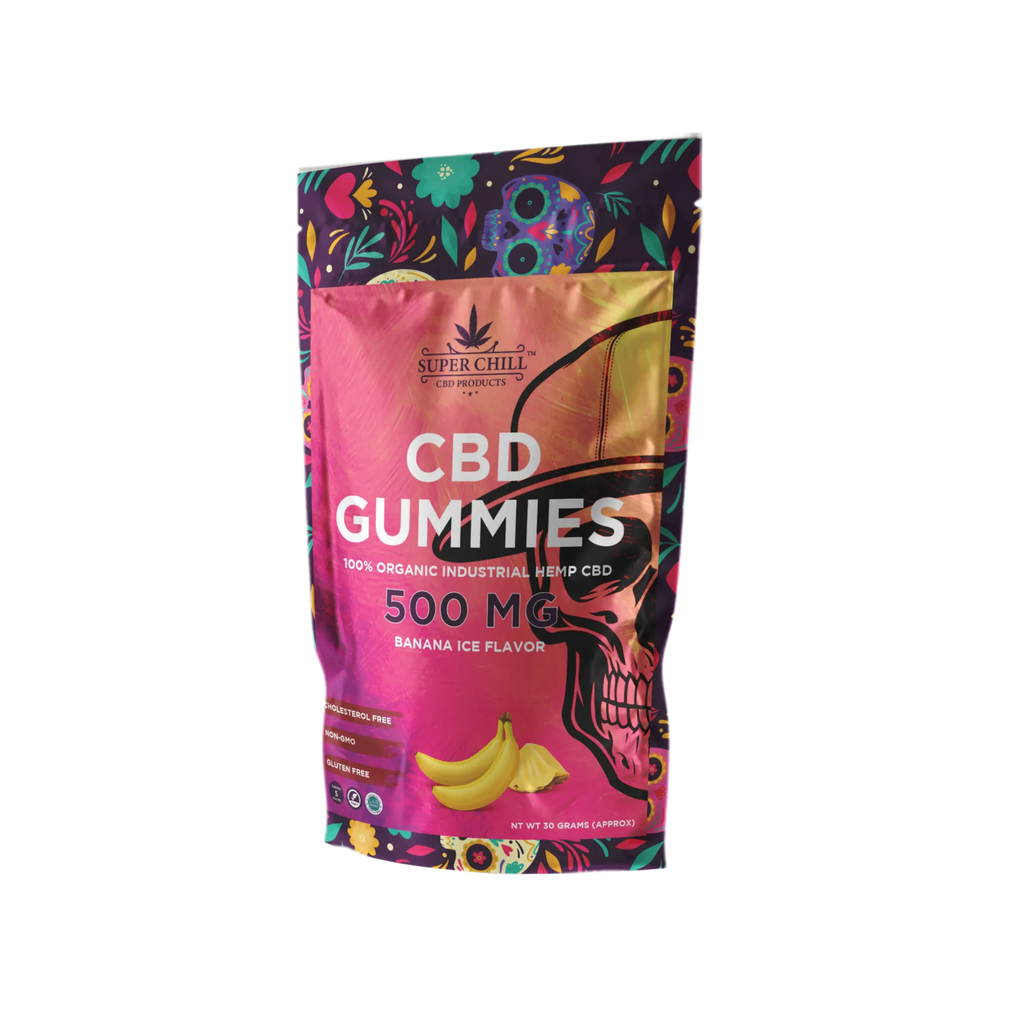 CBD Gummies Pouch banana_ice