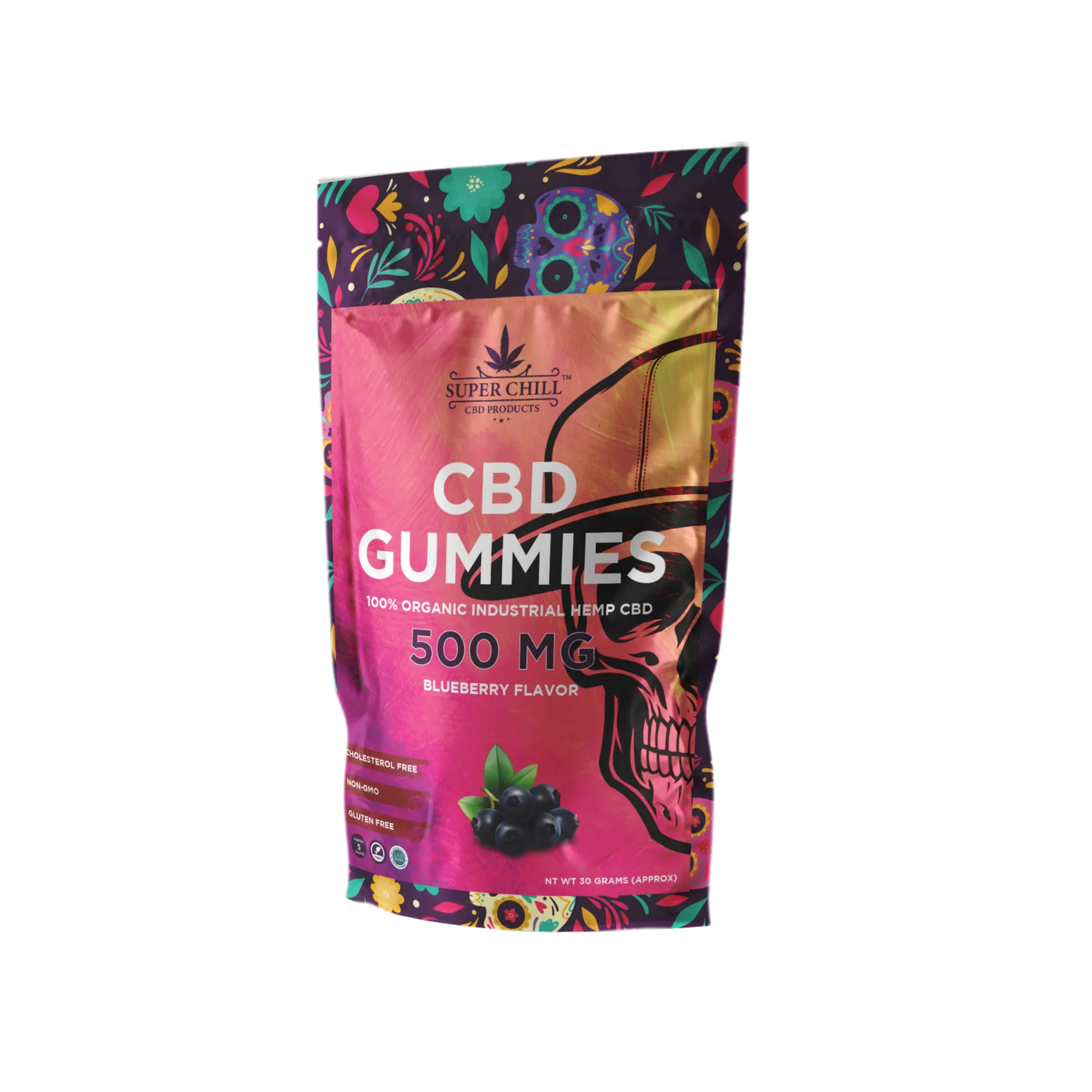 CBD Gummies Pouch blueberry
