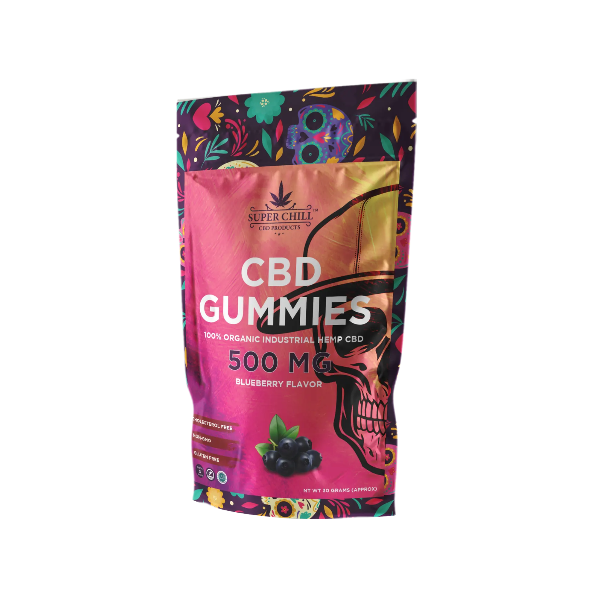 CBD Gummies Pouch blueberry