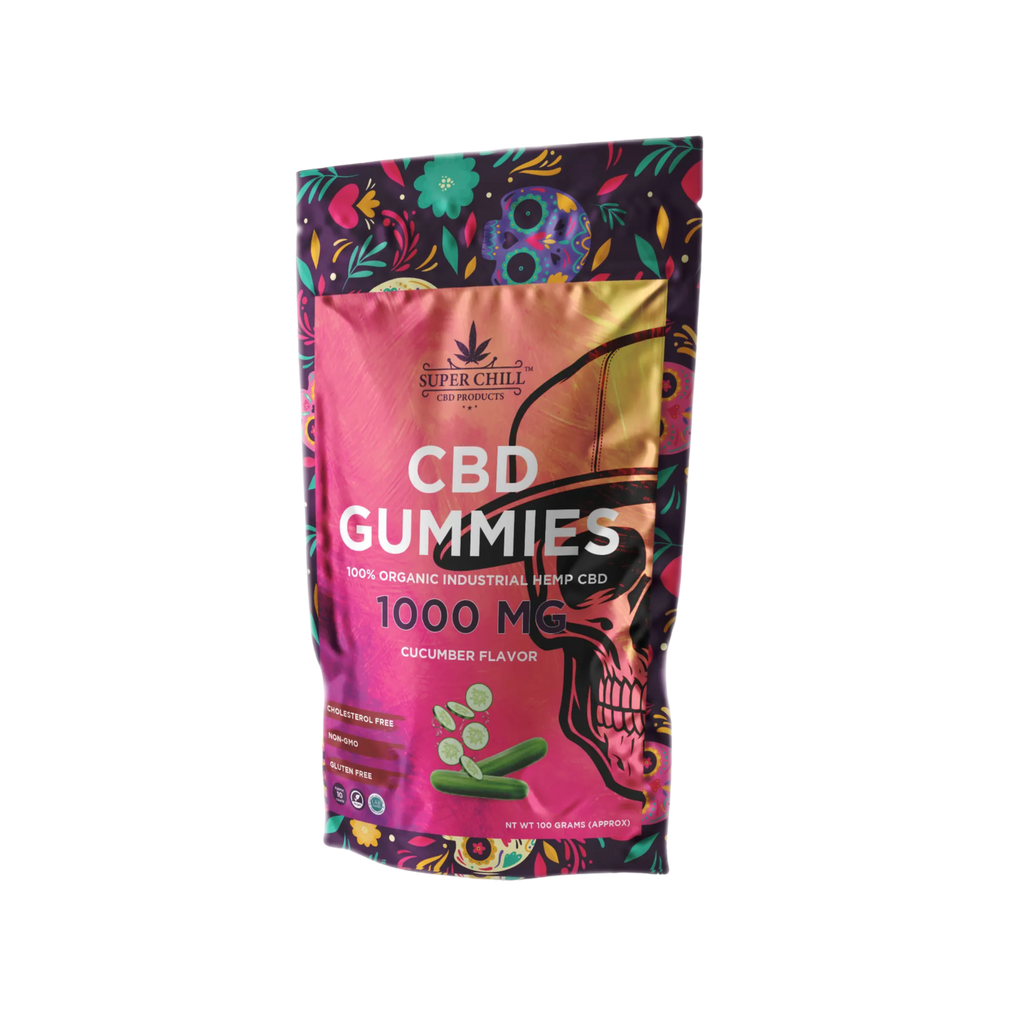 CBD Gummies Pouch cucumber