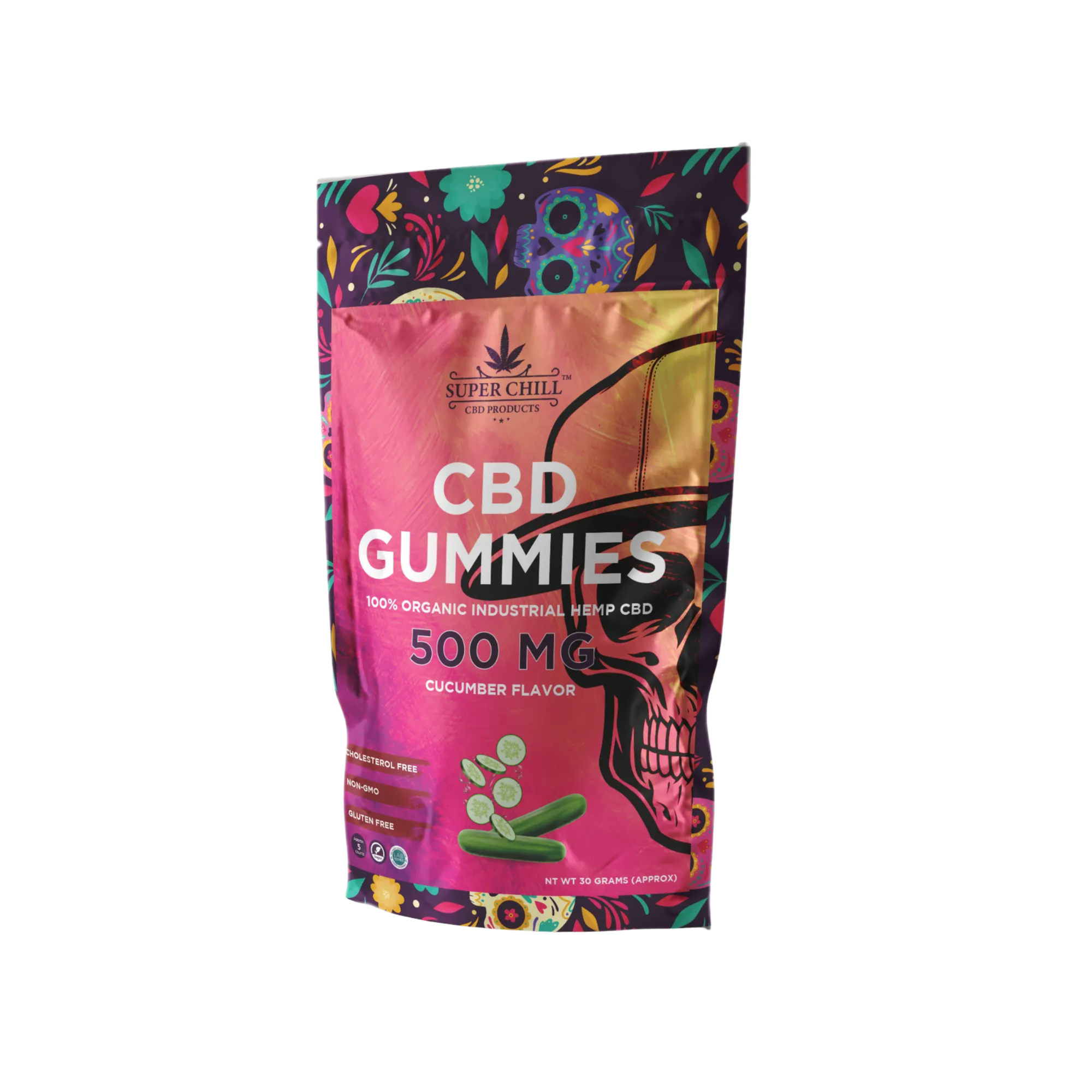 CBD Gummies Pouch cucumber_flavor
