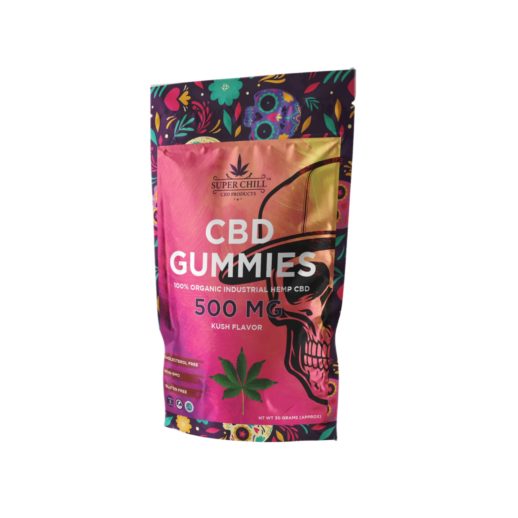 CBD Gummies Pouch kush_flavor