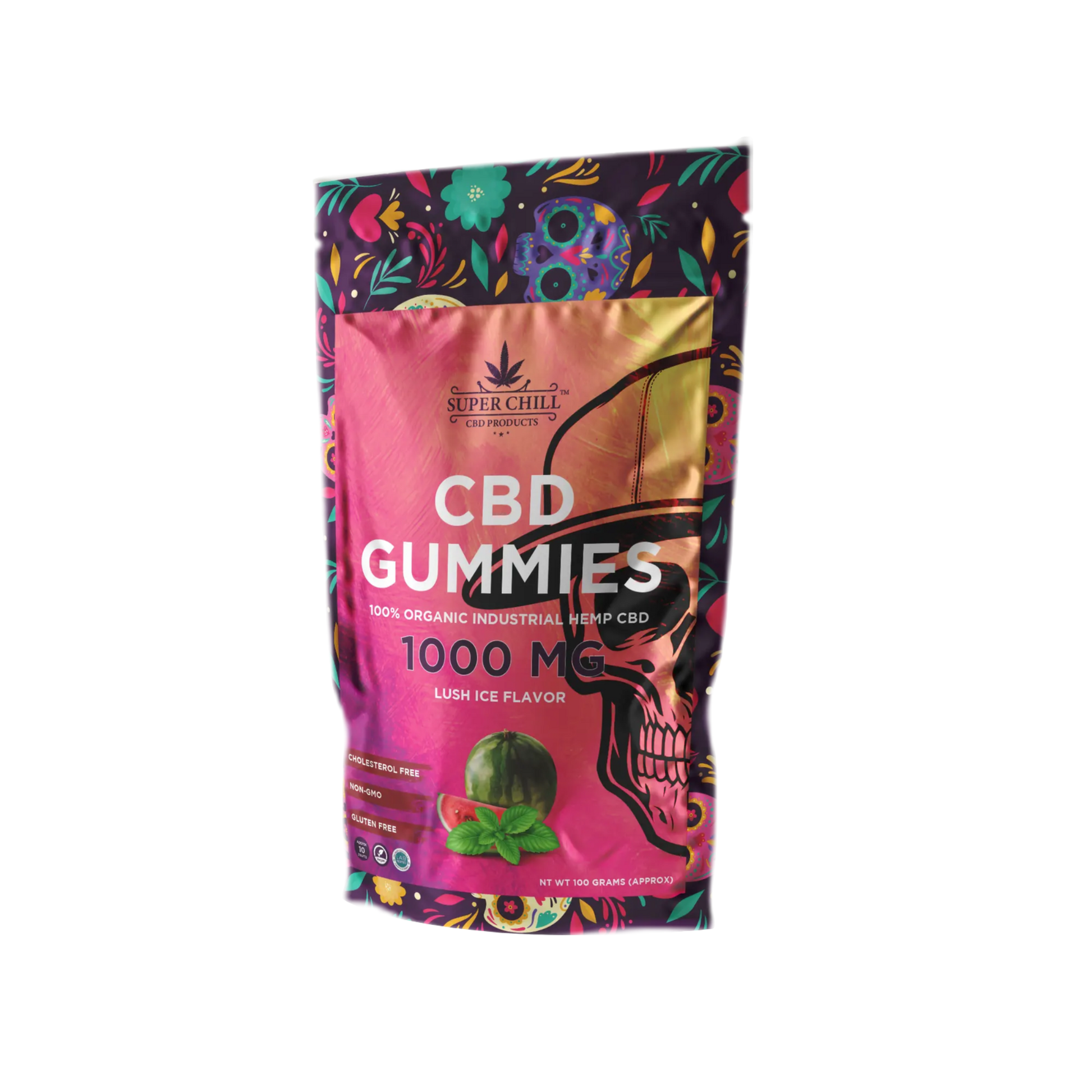 CBD Gummies Pouch lush_ice