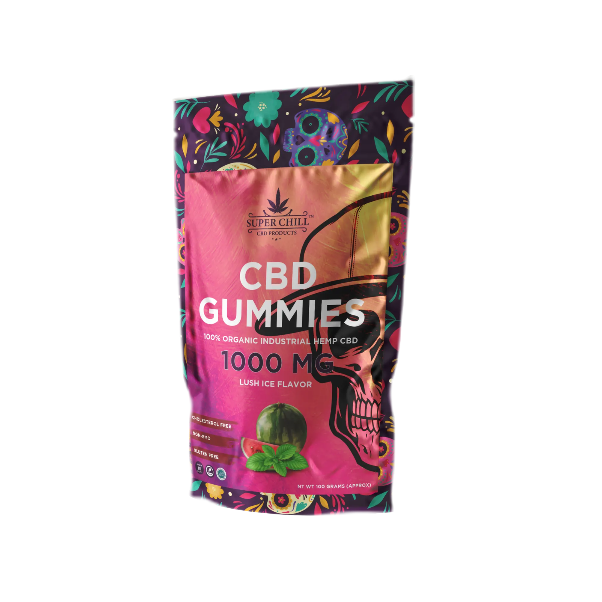 CBD Gummies Pouch lush_ice