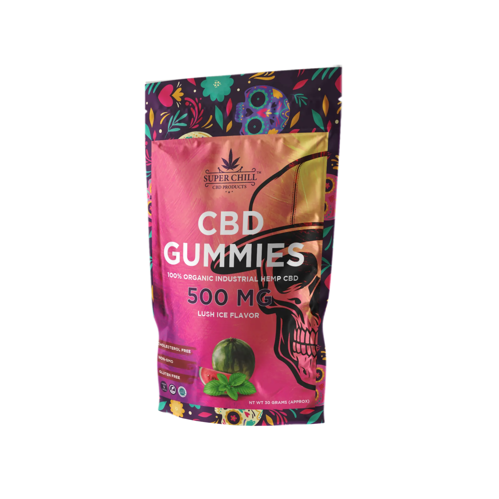 CBD Gummies Pouch lush_ice_flavor