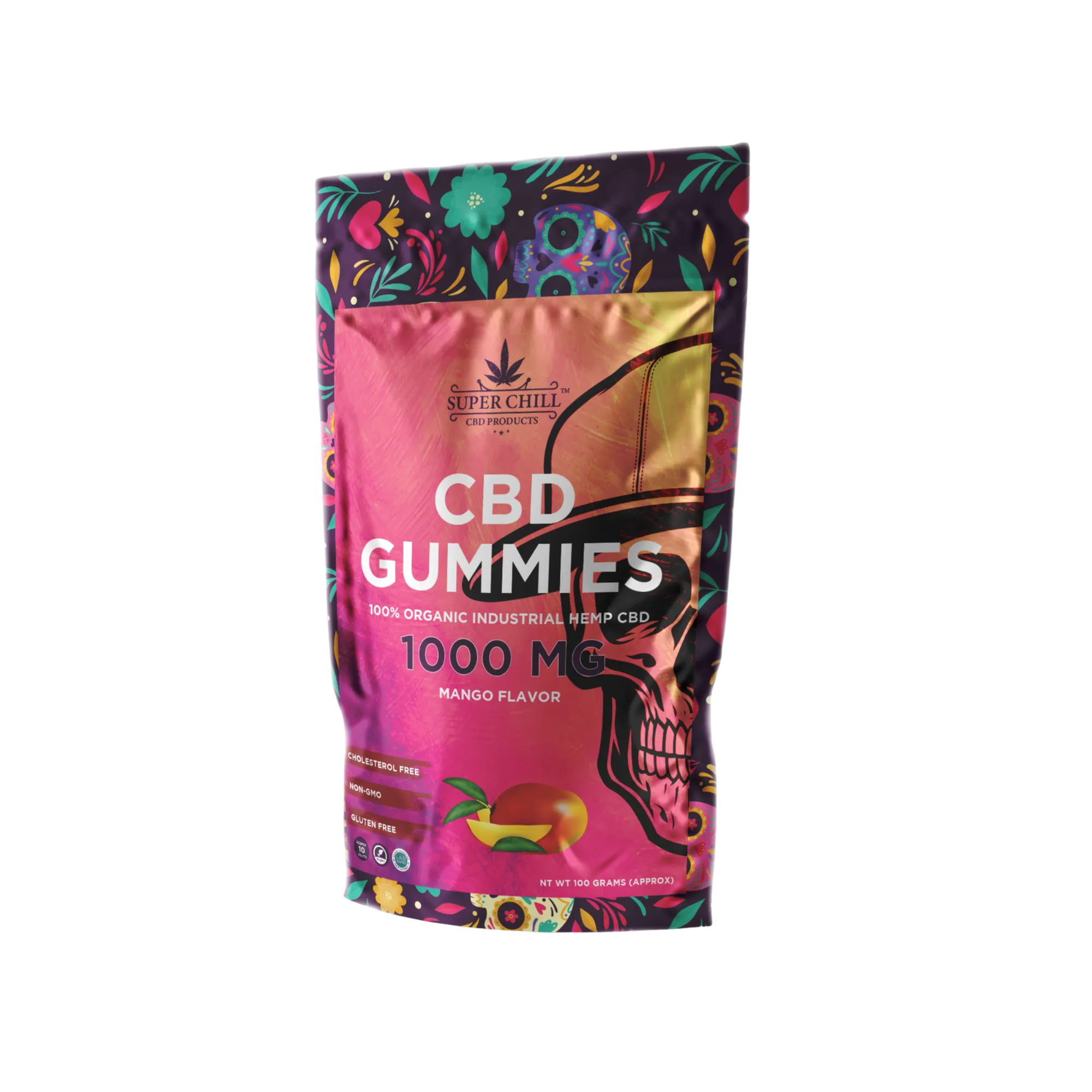 CBD Gummies Pouch mango