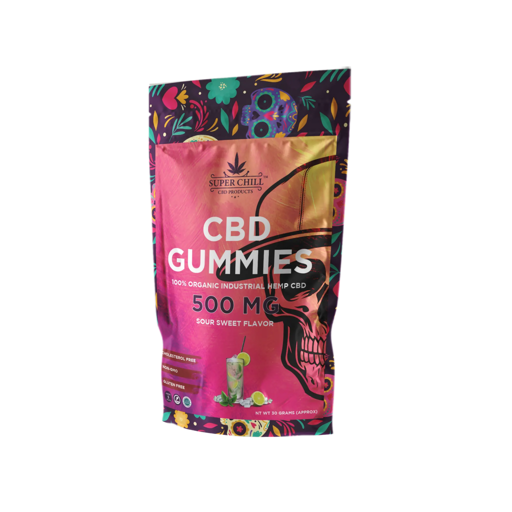 CBD Gummies Pouch sour_sweet_flavor