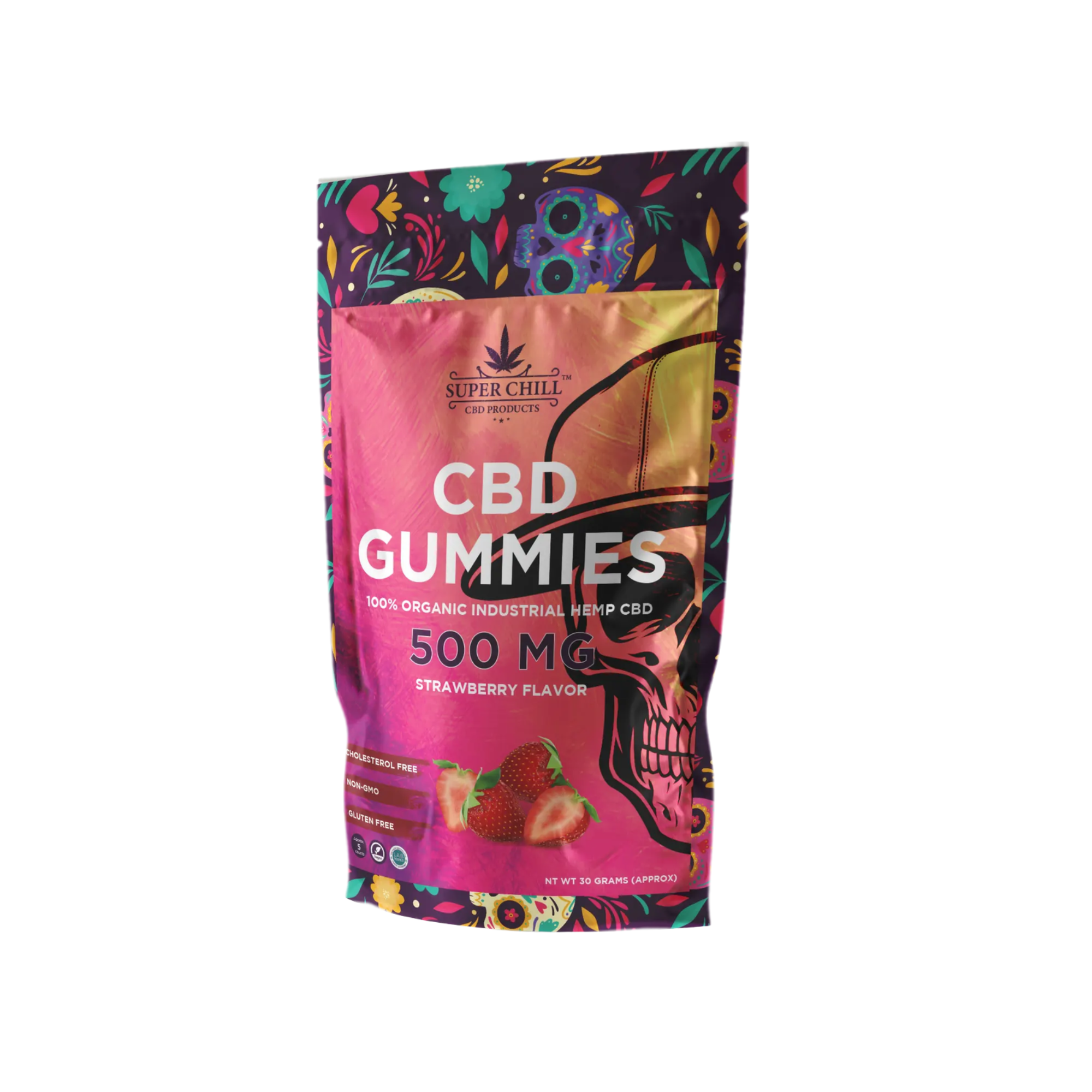 CBD Gummies Pouch strawberry