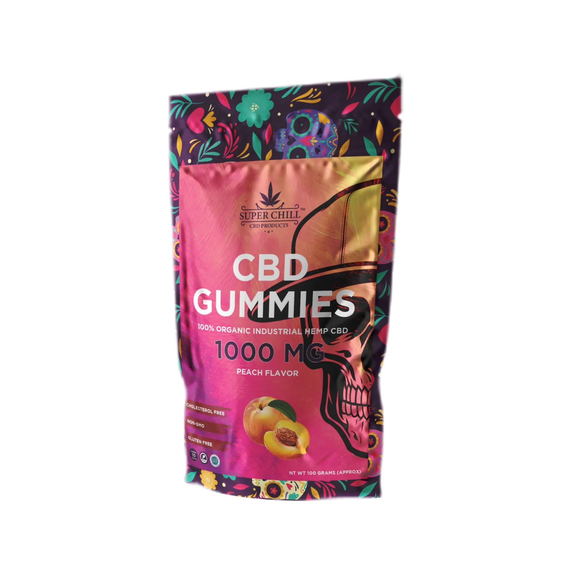 CBD Gummies peach_1000mg
