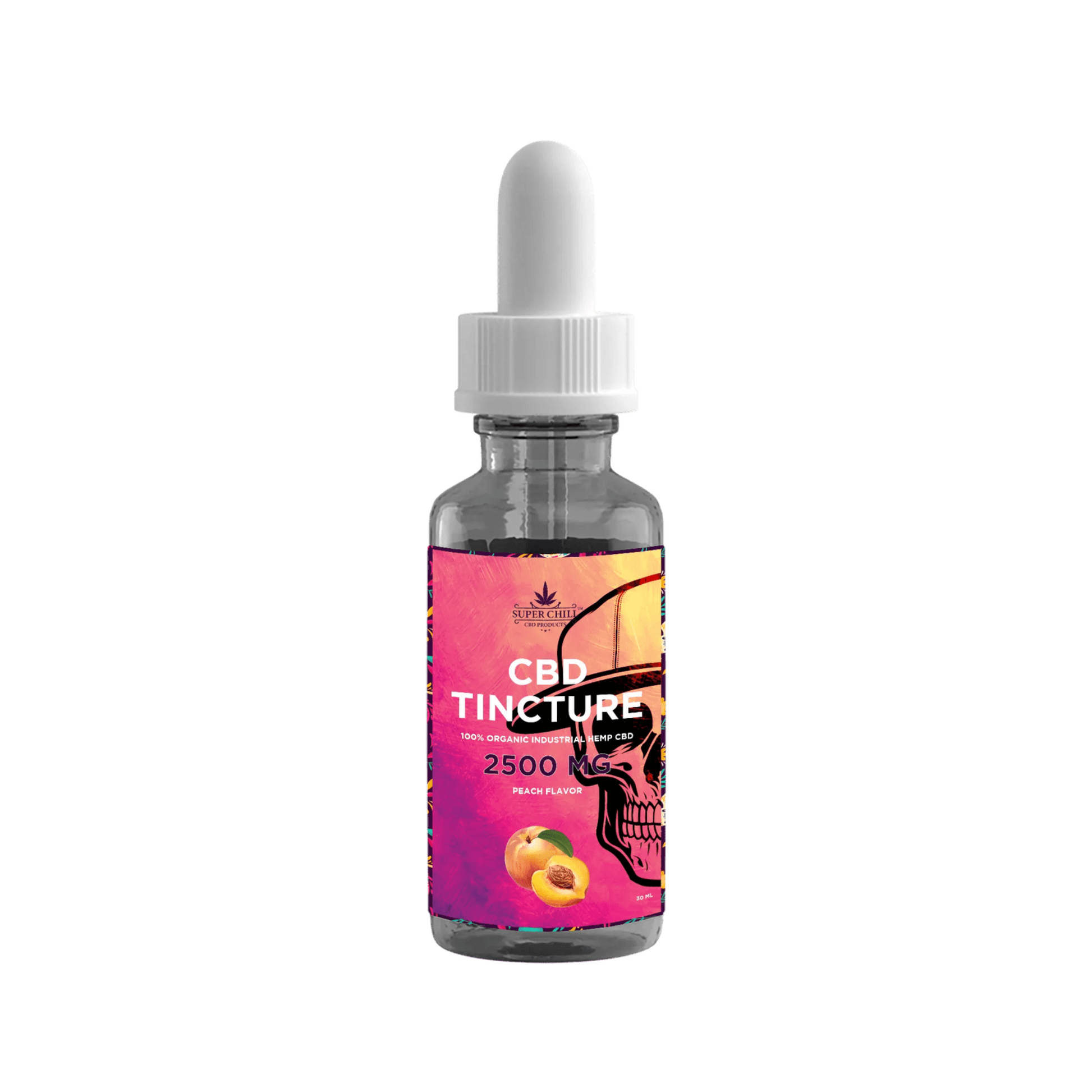 CBD Tincture Oil 2500MG - peach