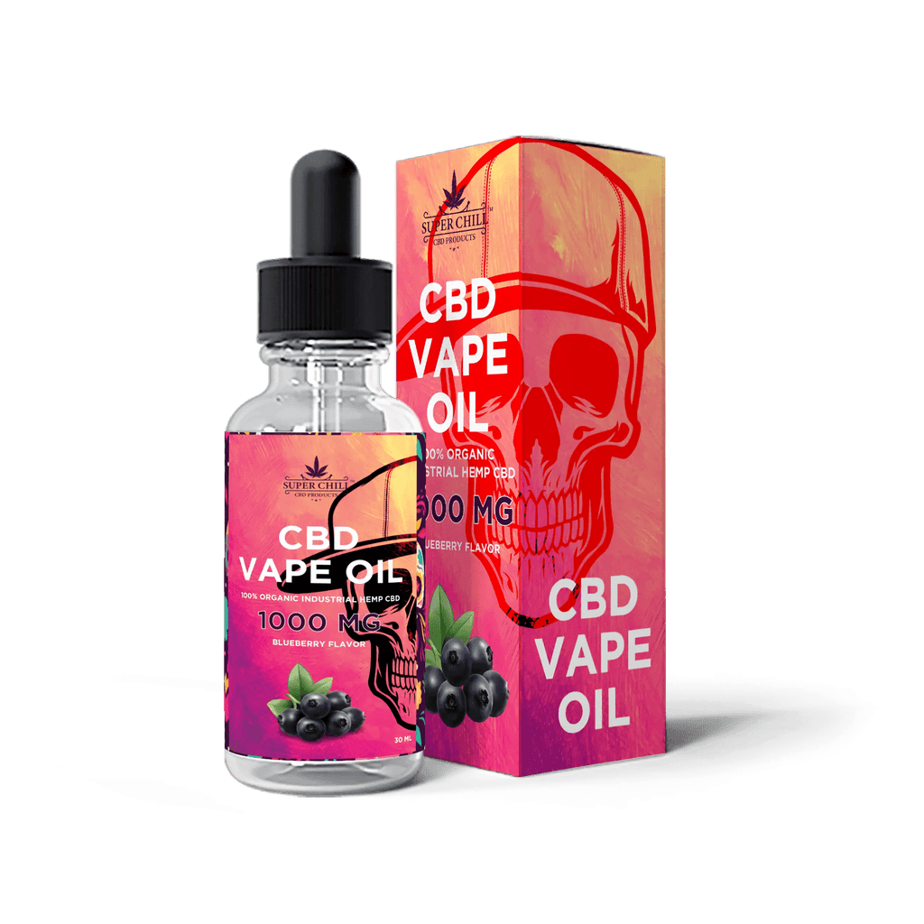 CBD Vape Oil - 1000 MG blueberry flavor  