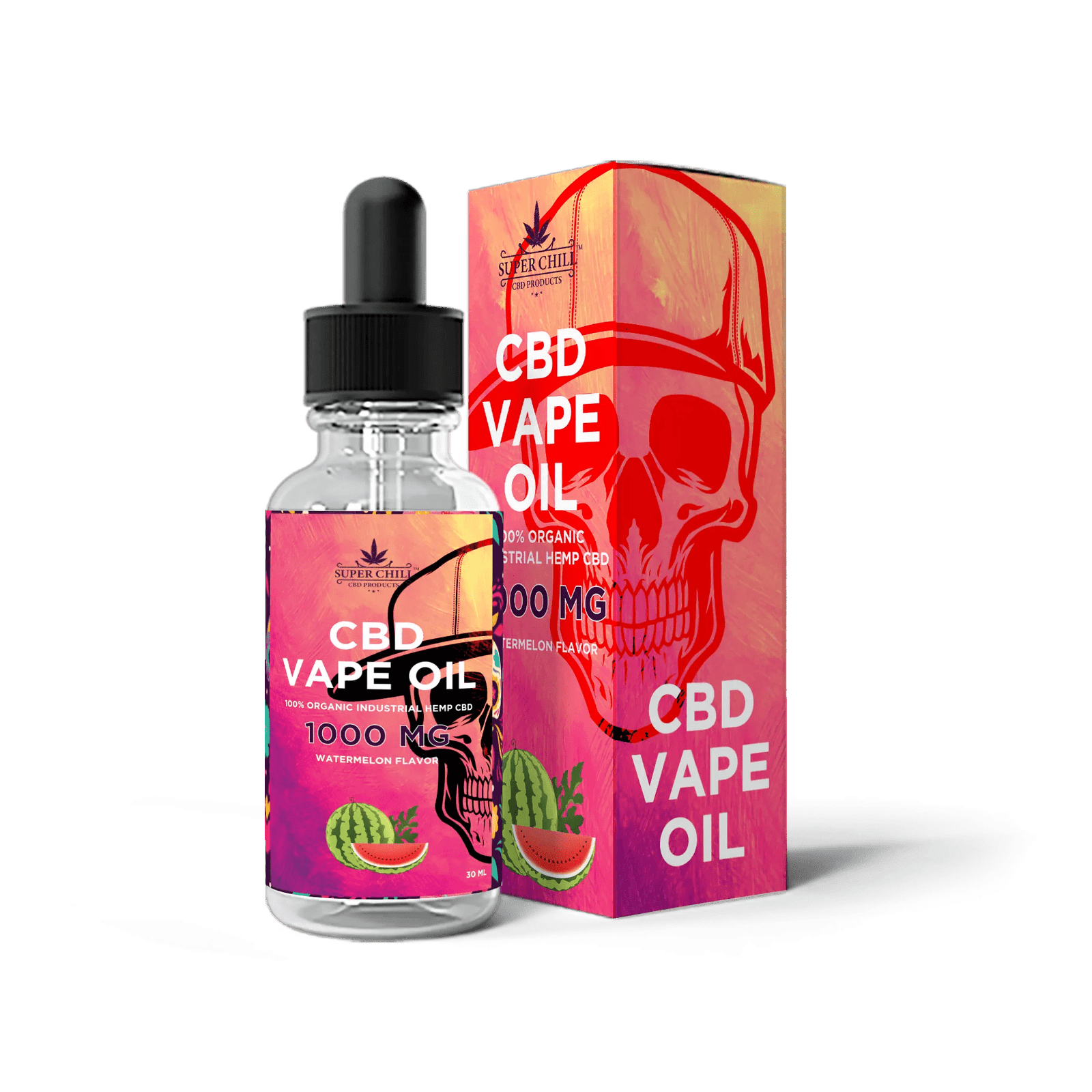 CBD Vape Oil - 1000 MG watermelon flavor  