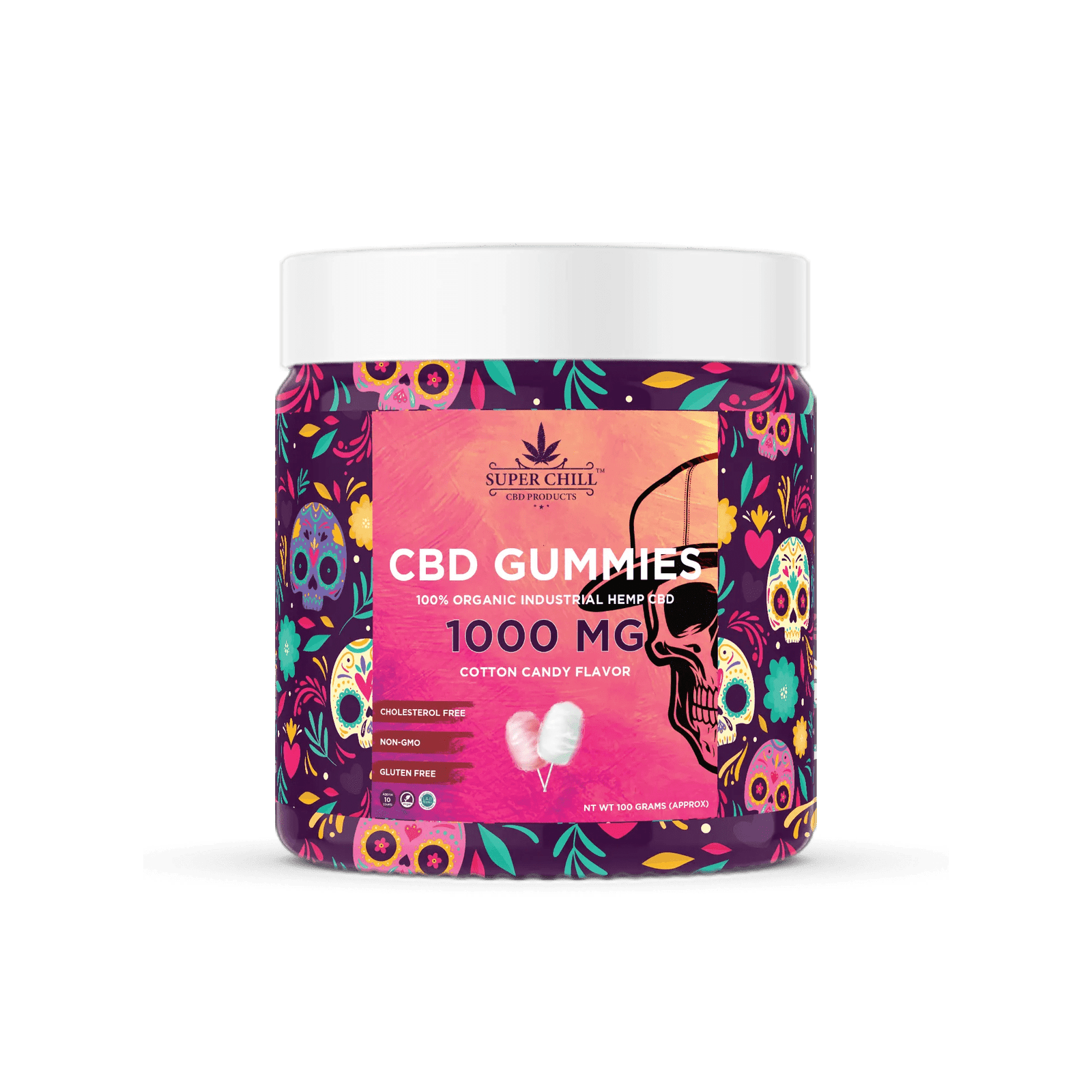 CBD Gummies Jar 1000MG