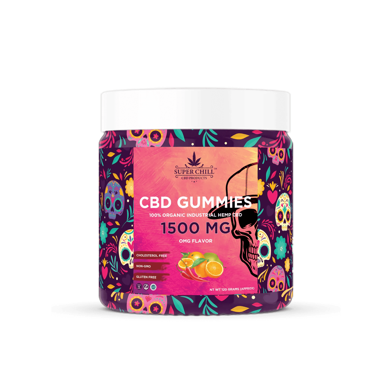 CBD Gummies Jar 1500MG