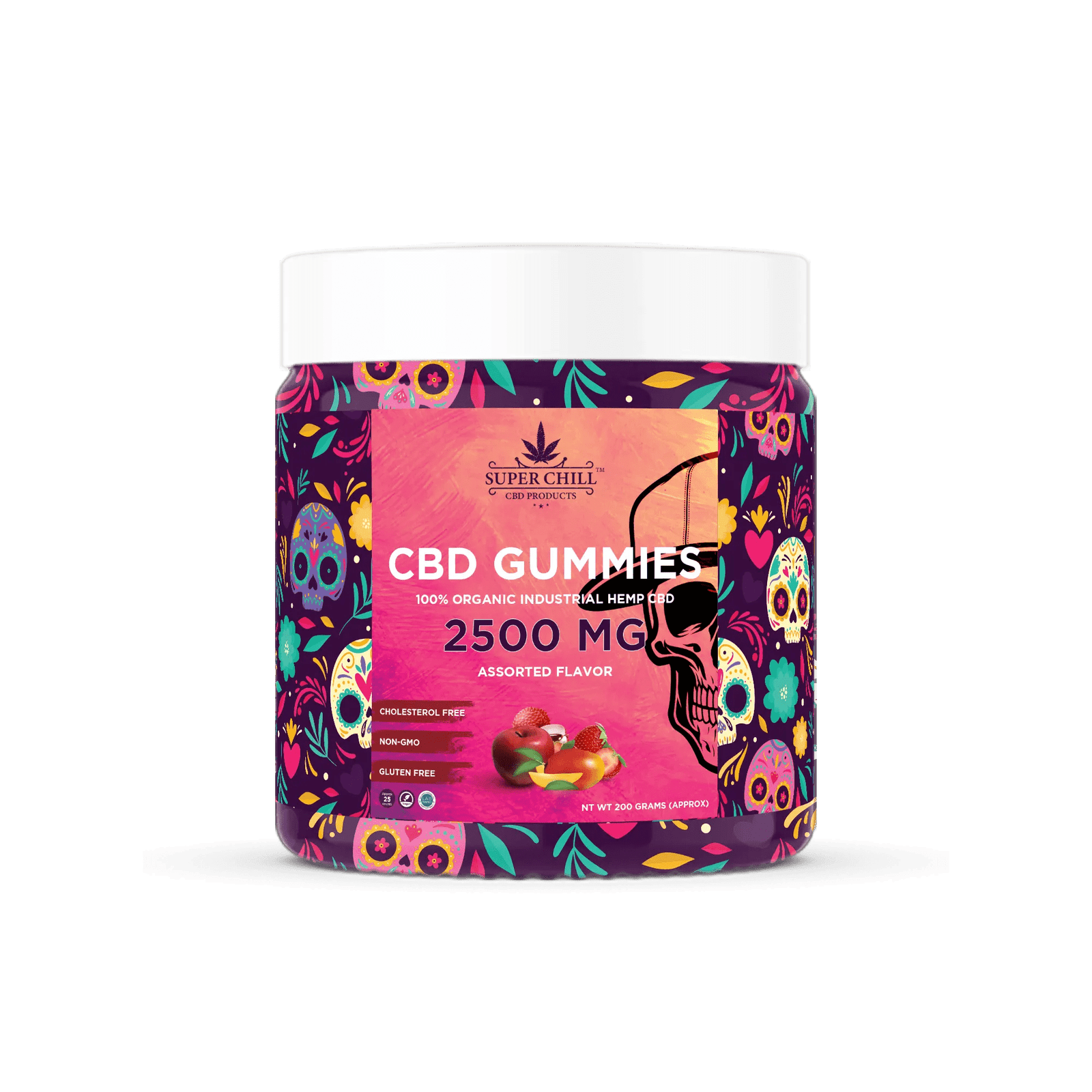 CBD Gummies Jar 2500MG