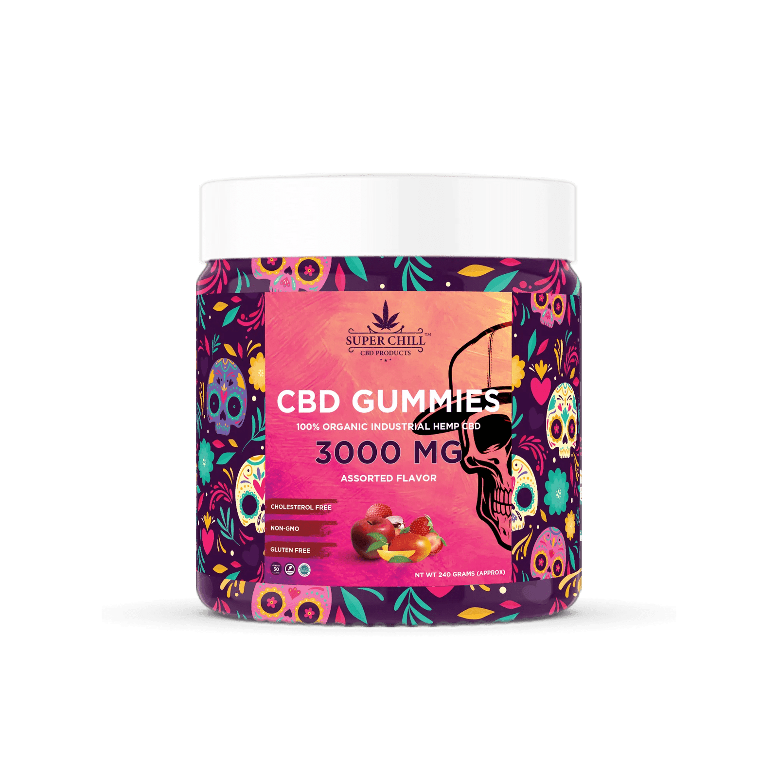 CBD Gummies Jar 3000MG