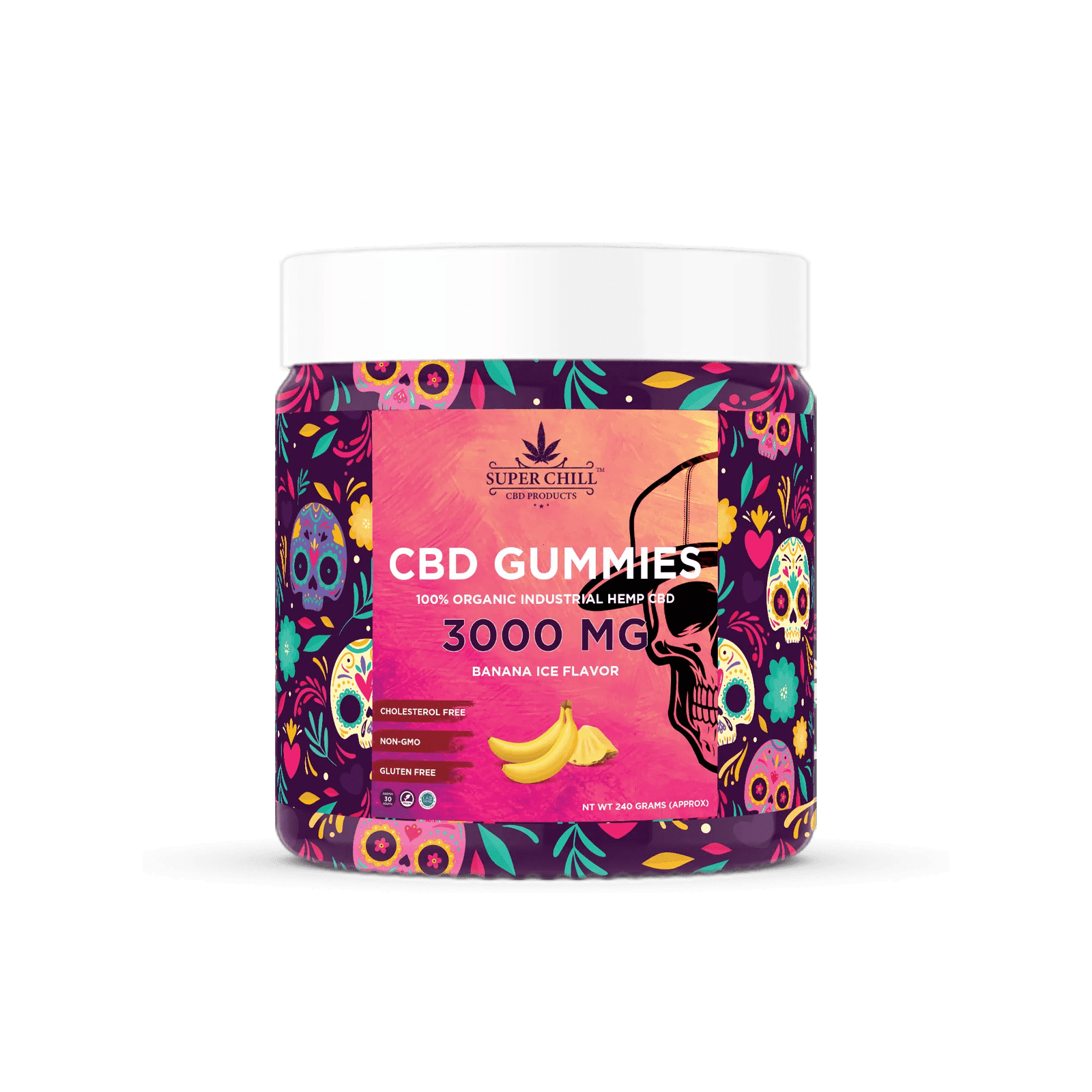 CBD Gummies Jar 3000MG