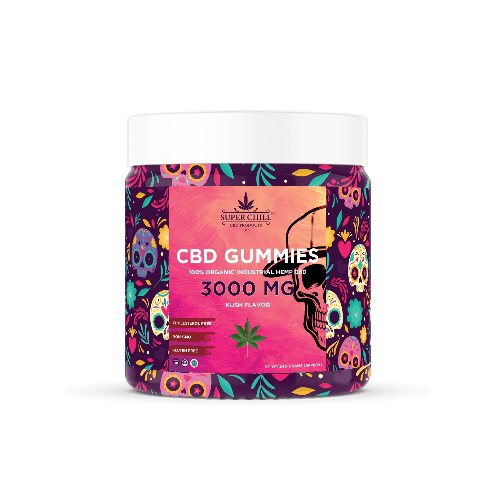 CBD Gummies Jar 3000MG