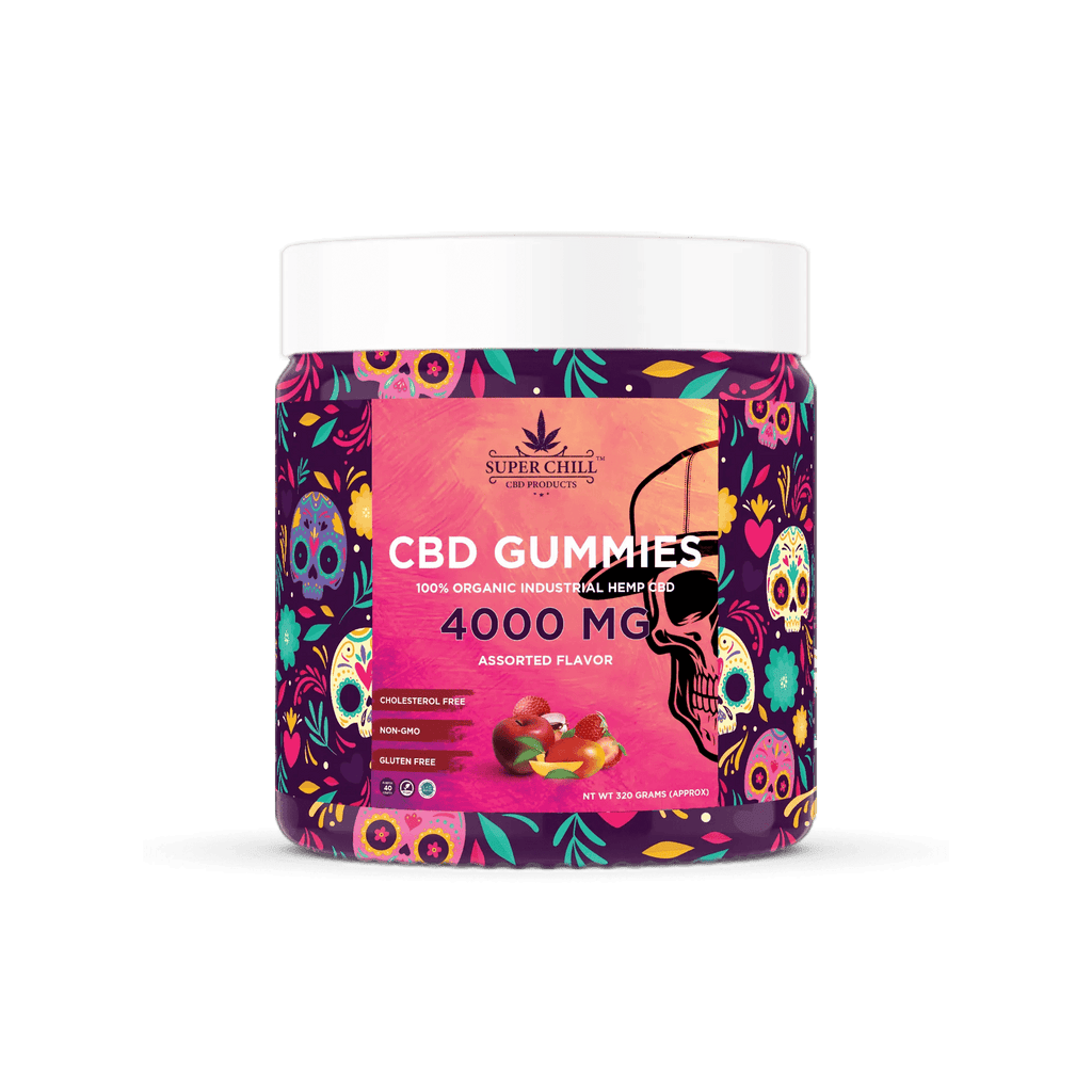 CBD Gummies Jar 4000MG