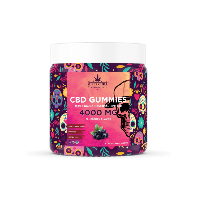 CBD Gummies Jar 4000MG