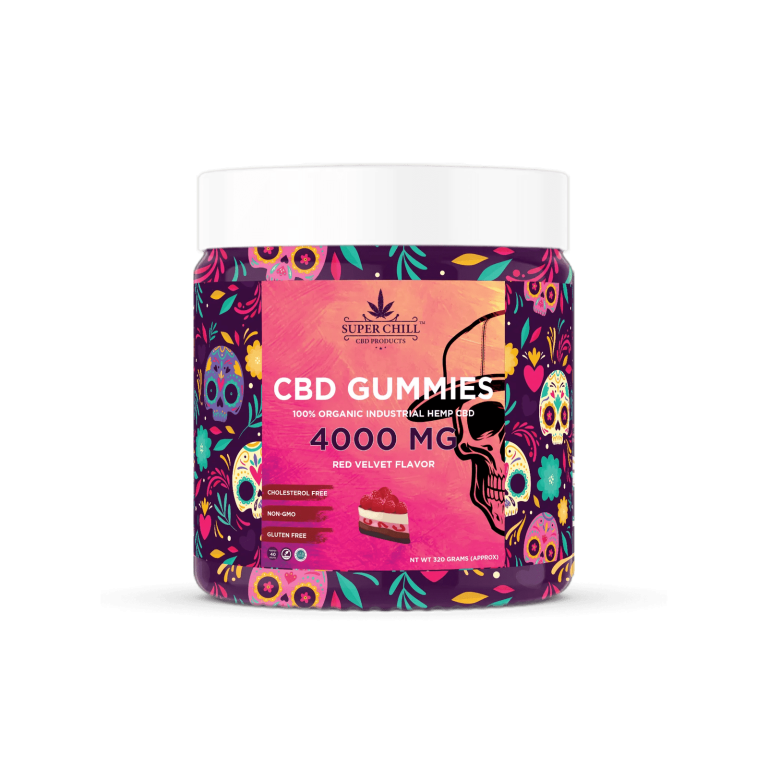 CBD Gummies Jar 4000MG