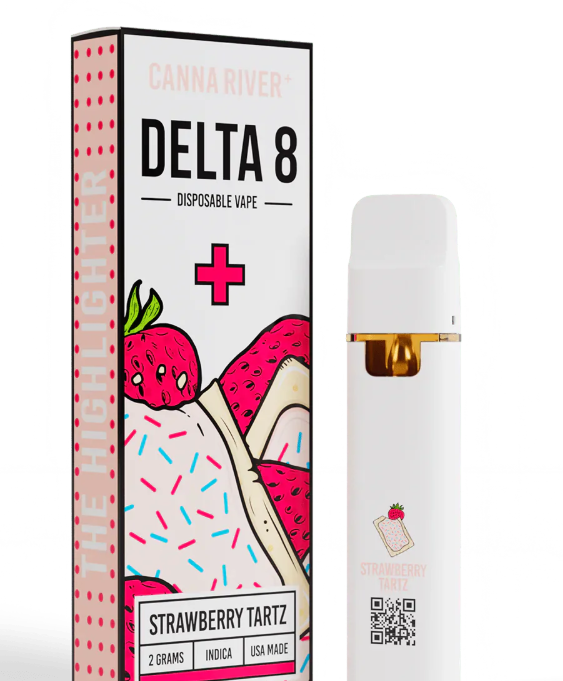 Canna River - D8 Highlighter - Strawberry Tartz