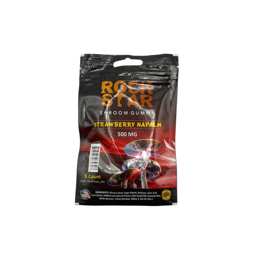 ROCKSTAR shroom gummy (STRAWBERRY NAPALM )