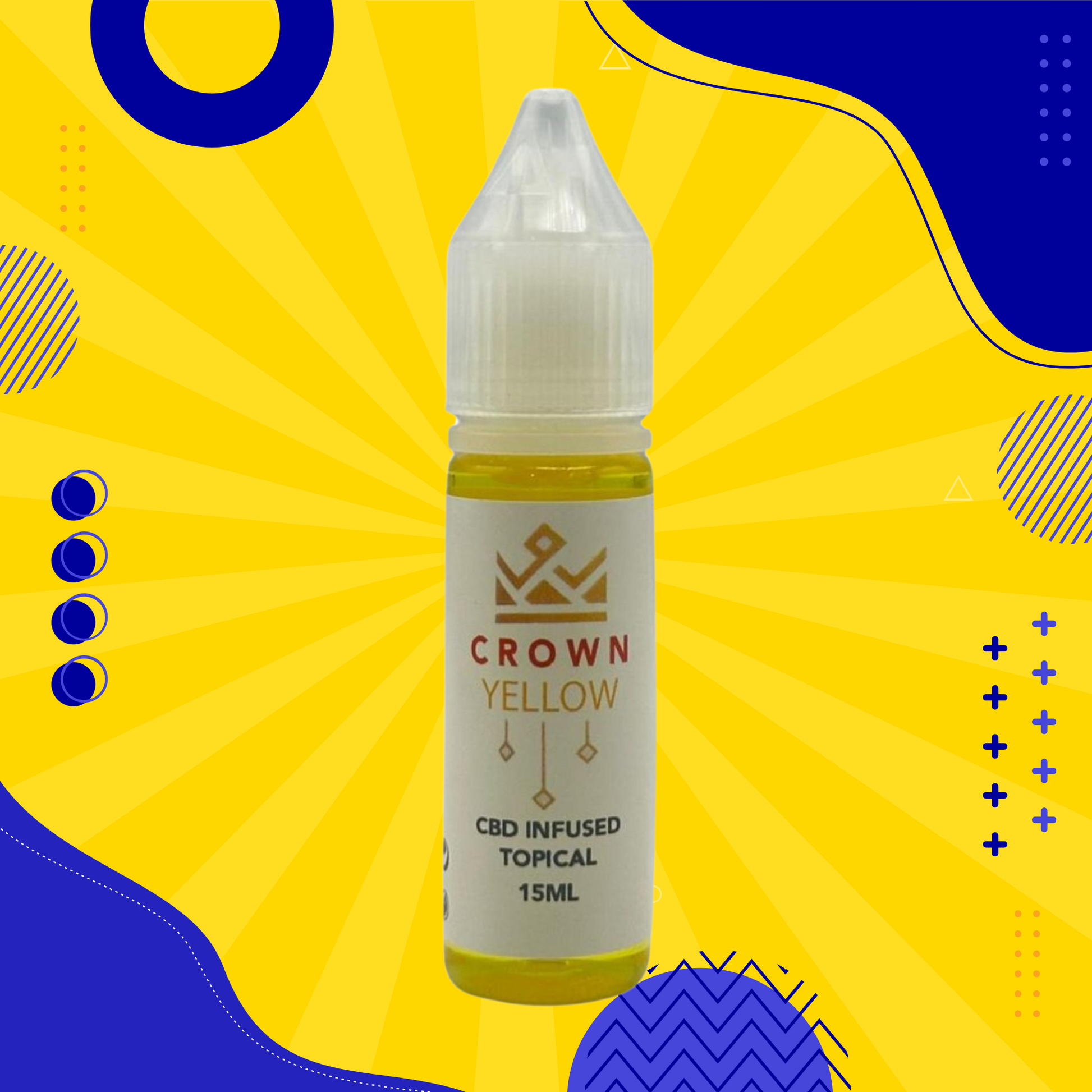 Crown Yellow 15ml - CBD Vape Juice